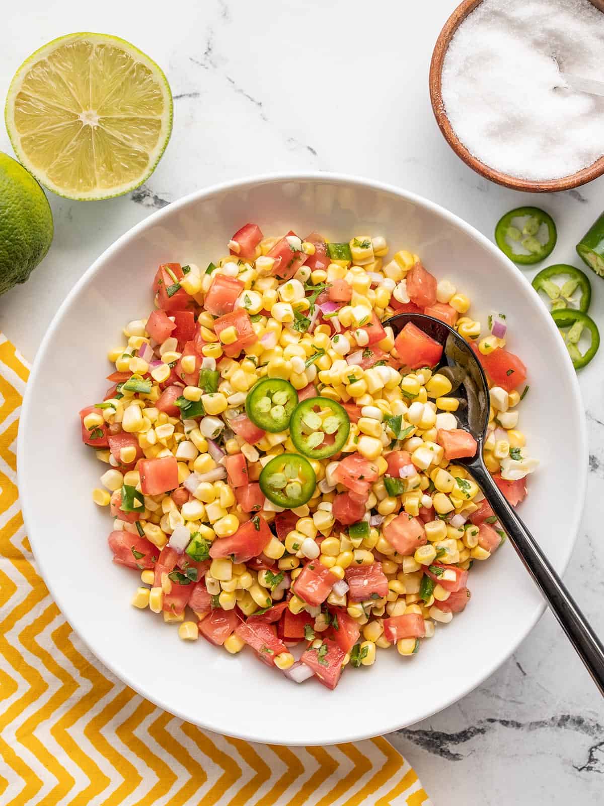 Sweet corn salsa